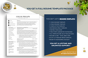 Minimal Modern CV Resume Template, a Resume Template by BestResumes.Co (Thumbnail 6 of 8)