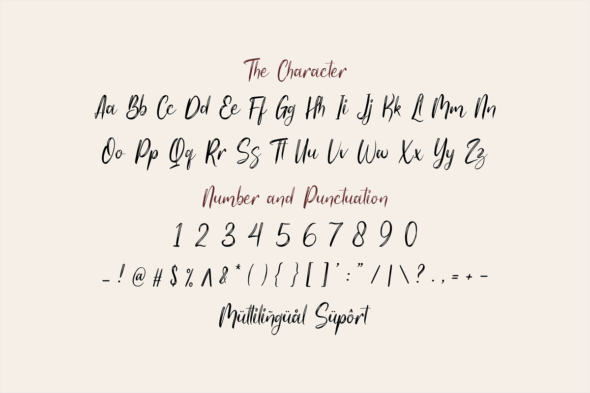 Bostime | Handwritten Font, a Script Font by Forberas Club (Photo 6 of 7)