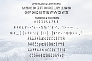 Winter Minutes | Script Font, a Script Font by Scratchones (Thumbnail 7 of 8)