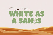 Tropical Vibes - Display Retro Font, a Sans Serif Font by Flawless And Co (Thumbnail 7 of 9)