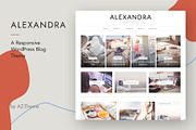 Alexandra - WordPress Blog Theme, a WordPress Template by AZ-Theme (Thumbnail 2 of 11)