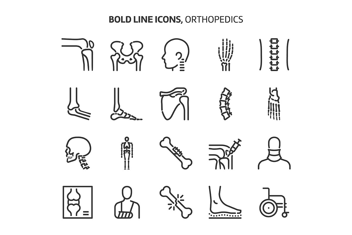Bold Line Icons, an Outline Icon by Howcolour (Photo 37 of 151)