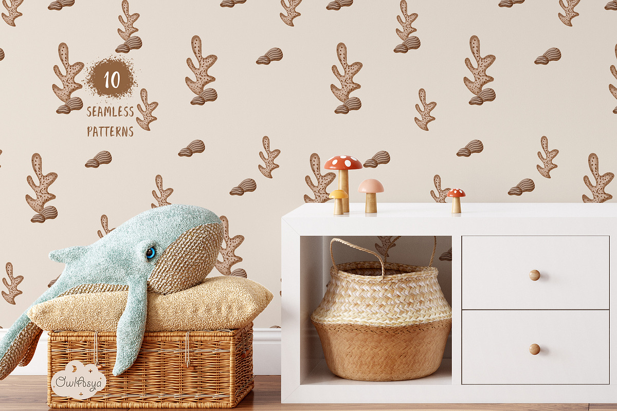 Sea animals. Birthday collection., an Animal Illustration by owlasya (Photo 5 of 9)