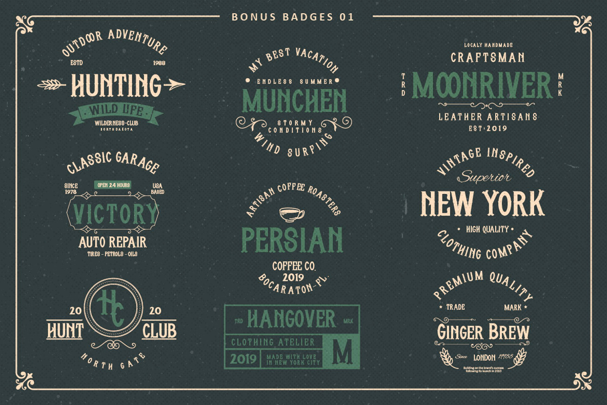 Whisholder Vintage Instagram, a Font by Creatype Studio (Photo 14 of 16)