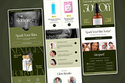 Skinspark Cosmetic Promo Email News, an UI Kit Template by productype1 (Thumbnail 4 of 5)