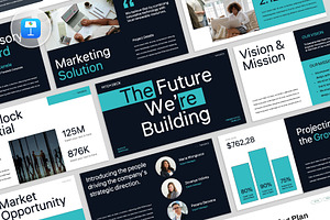 Pitch Deck Keynote, a Presentation Template by rgbryand