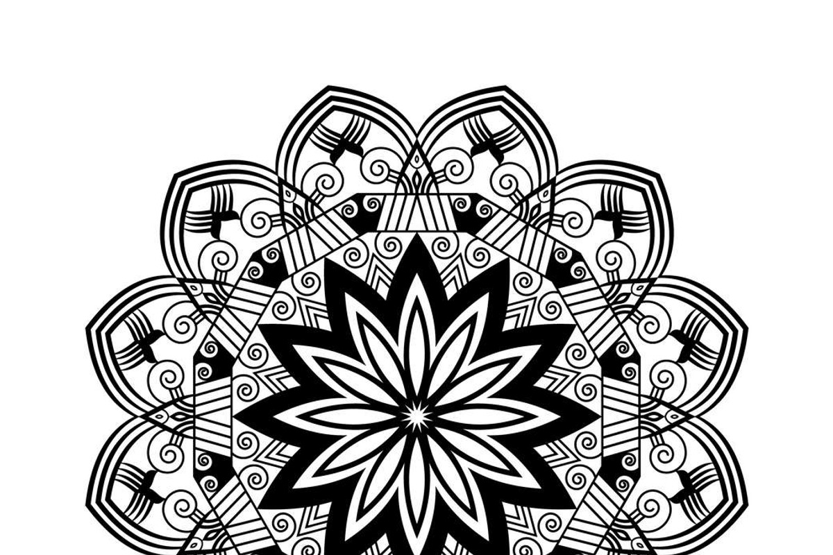26 mandala vector background design, a Pattern Graphic by NJ Himel (Photo 15 of 27)