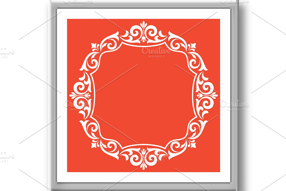 Decorative frame Elegant vector, an Education Illustration by RODINA (Photo 3 of 3)