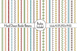 Hand Drawn Border Patterns