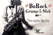 50% off BoRock, a Script Font by Fontforecast (Thumbnail 1 of 7)