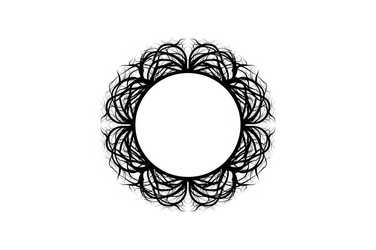 Hand Drawn Wreath Frame Bundle, an Illustration by yasushie (Photo 28 of 51)