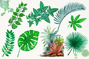Tropical Leaves in the Jungle, an Illustration by Graphobia (Thumbnail 3 of 9)