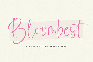 Bloombest Font