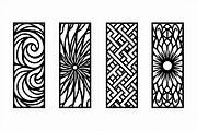 Modern Geometric Wall Panel Bundle, an Illustration by Designs_River (Thumbnail 2 of 7)