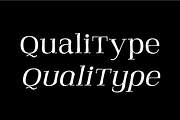 Qualitype Neo, a Serif Font by BULENT YUKSEL (Thumbnail 12 of 28)