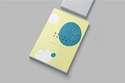 A4 A5 A6 Soft Cover Book Mockup, an Advertising Mockup by megostudi0 (Thumbnail 1 of 2)