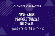Olenber Font, a Sans Serif Font by Indotitas (Thumbnail 6 of 6)