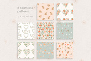 Floral love bundle, an Illustration by AfonshinaArt (Thumbnail 6 of 10)
