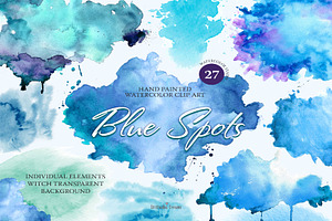 Blue spots