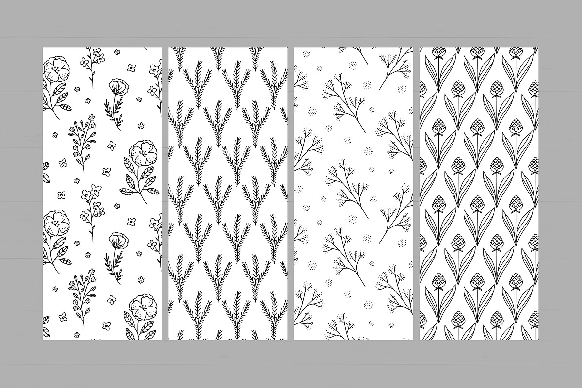 Simple Florals, an Illustration by Redchocolate (Photo 9 of 11)