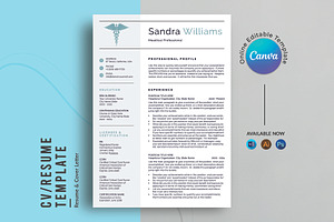 Nurse Resume Canva