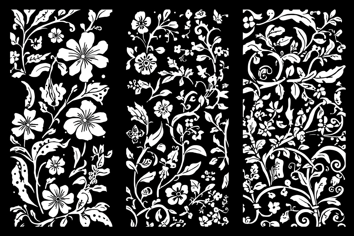 Intricate Floral Laser Cut Panel Des, an Object Graphic by balal (Photo 3 of 11)