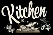 Kitchen intro offer -25% off, a Script Font by Fenotype (Thumbnail 1 of 6)