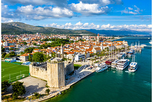 Historic city of trogir in croatia stock photo containing trogir and croatia, an Architecture Photo by Leonid Andronov