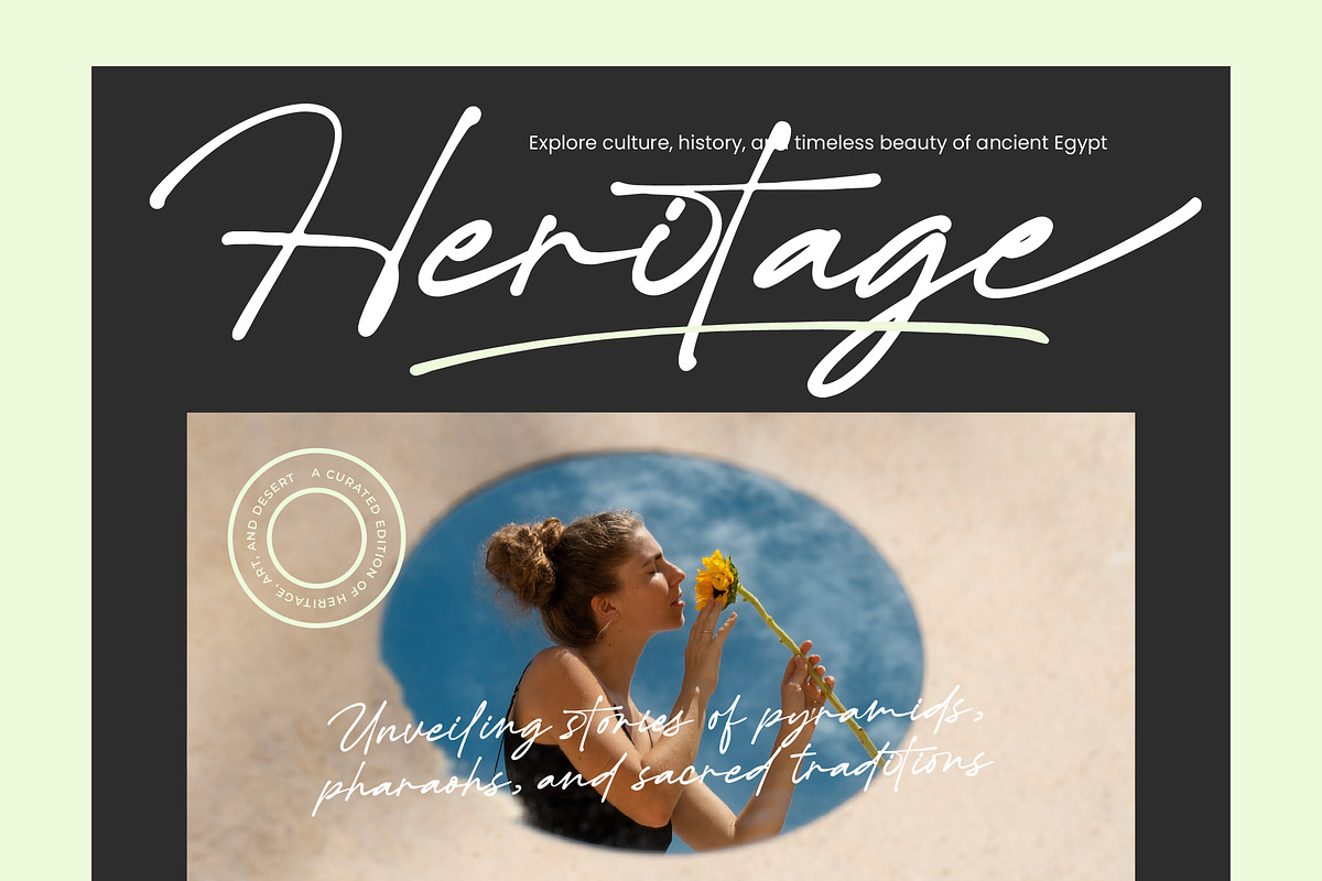 Karthins  Modern Signature Script, a Script Font by Letterena Studios Script (Photo 9 of 15)