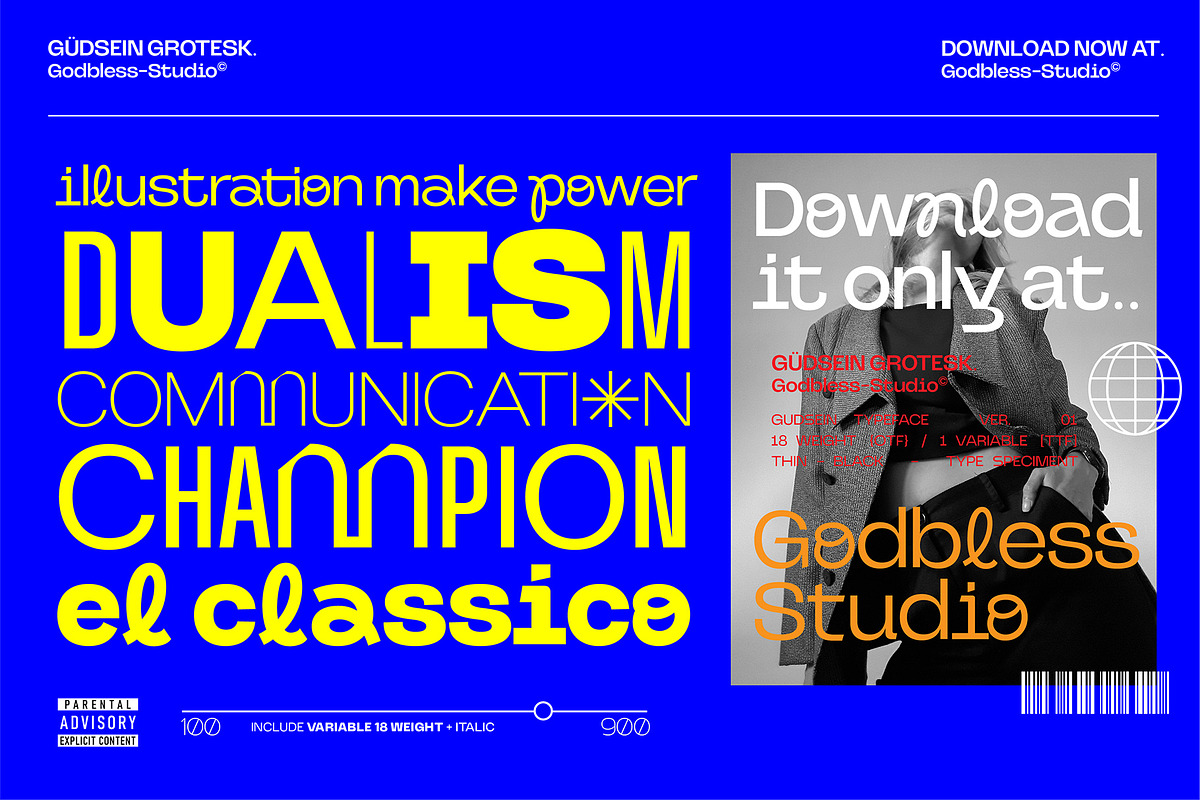 Gudsein Grotesk, a Sans Serif Font by Godbless Studio (Photo 11 of 12)