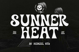 Sunner Heat Bold Retro Font