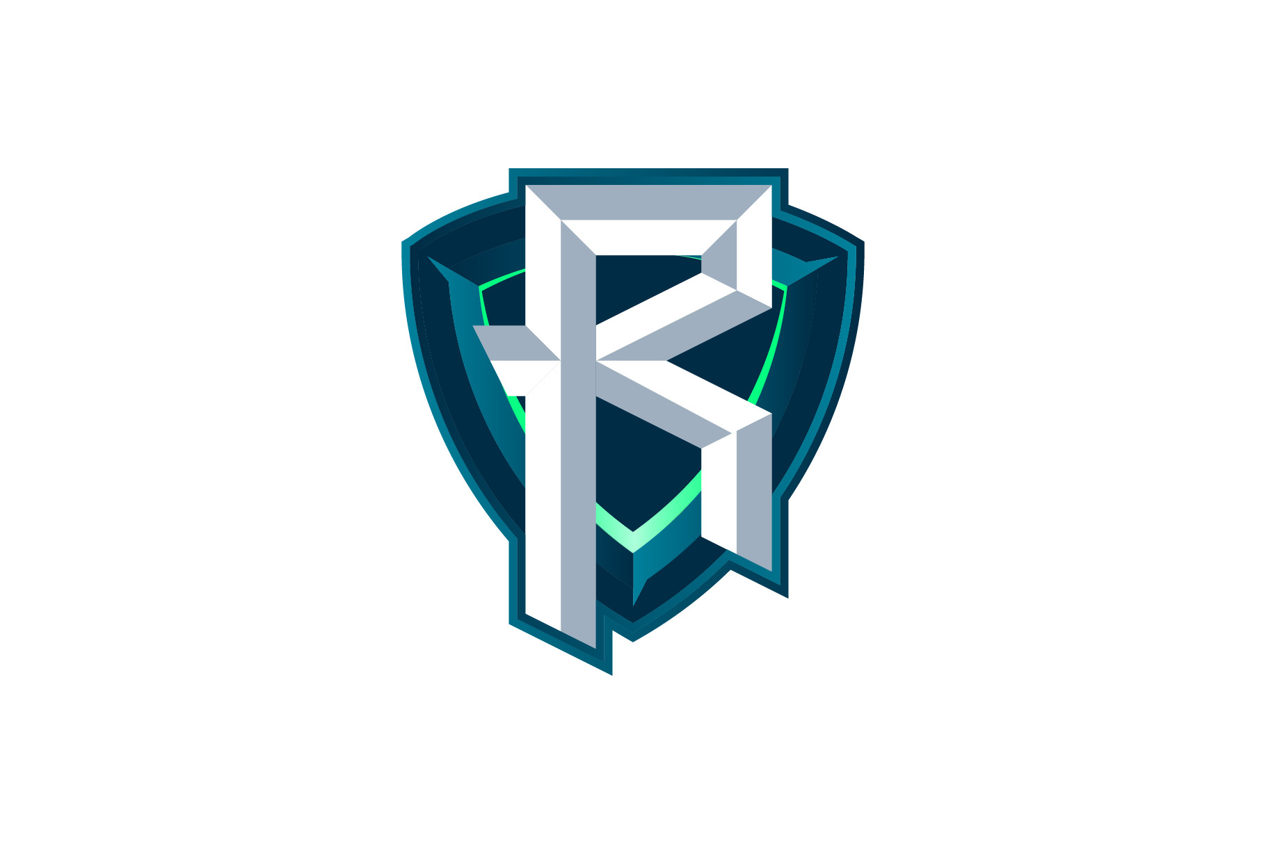 Letter R esports logo, a Branding & Logo Template by Rasagama Studio