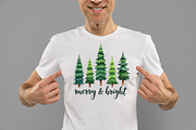 Merry And Bright PNG, an Illustration by Designworld (Thumbnail 3 of 5)
