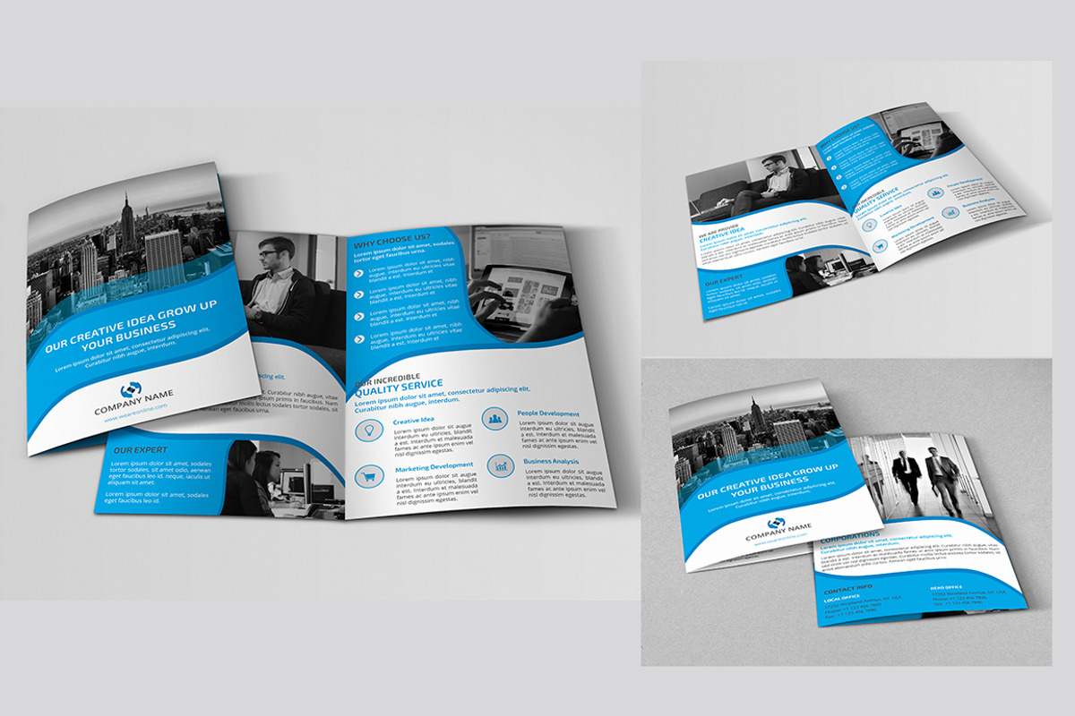 Corporate Brochure Bundle, a Brochure Template by design_pick (Photo 8 of 11)