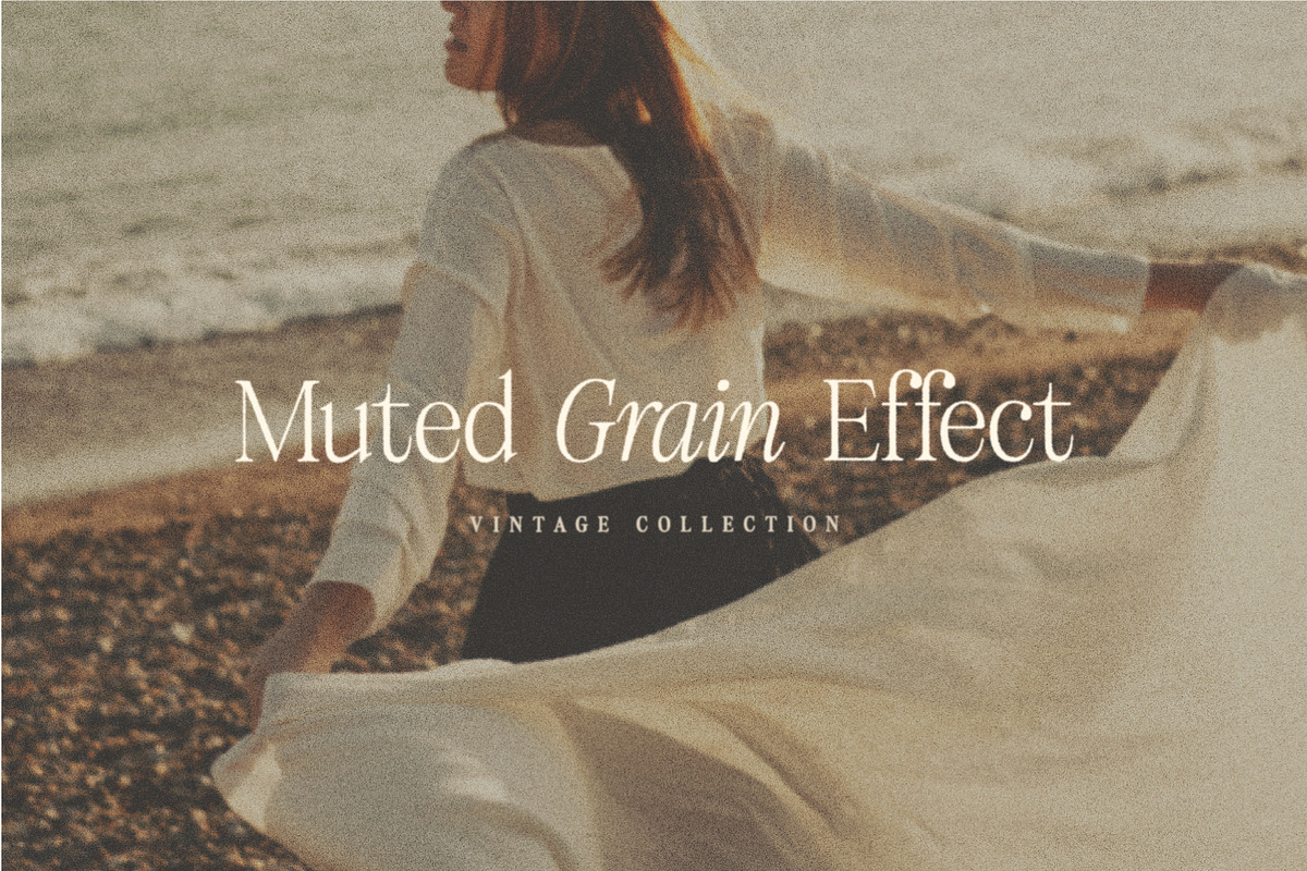 Muted Grain Effect, a Texture Graphic by Harmonais Visual (Photo 1 of 10)