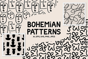 Bohemian Patterns Collection