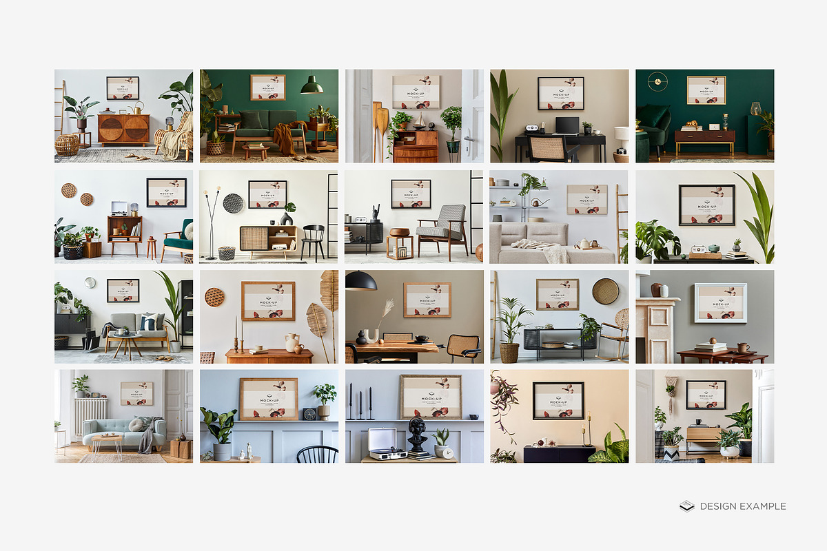 Landscape Frame on Scenes Mock-up, a Print Template by Branda Keeps (Photo 5 of 30)