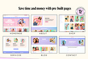 Bold Retro Aesthetic Wix Template, a Wix Template by Template Twist Shop (Thumbnail 6 of 10)