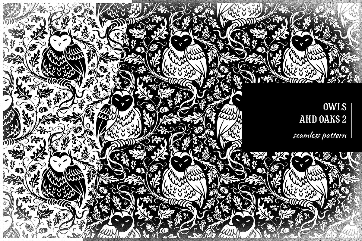 White garden. Seamless patterns, a Pattern Graphic by OlgaSoi007 (Photo 8 of 10)
