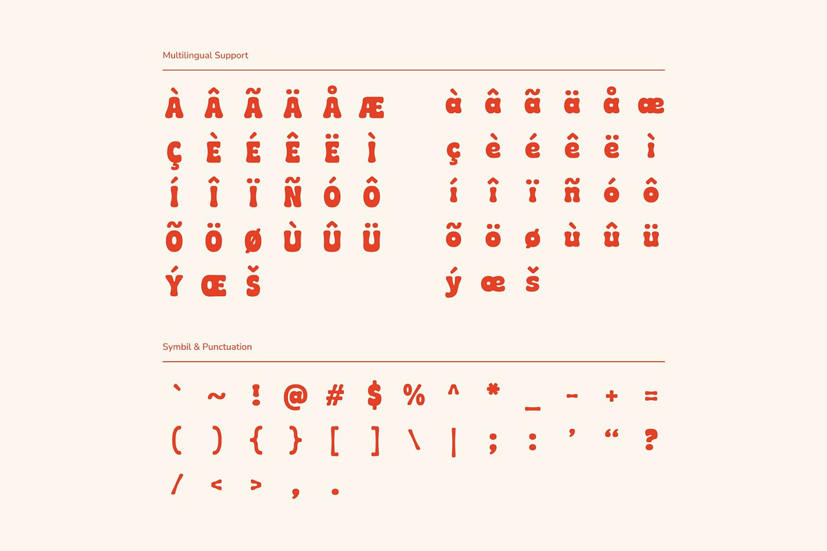 Plumpie - Bold Display Font, a Sans Serif Font by Studio Moara (Photo 6 of 8)