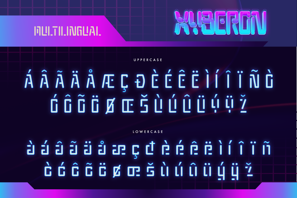 Xyberon, a Serif Font by Burntilldead (Photo 11 of 12)