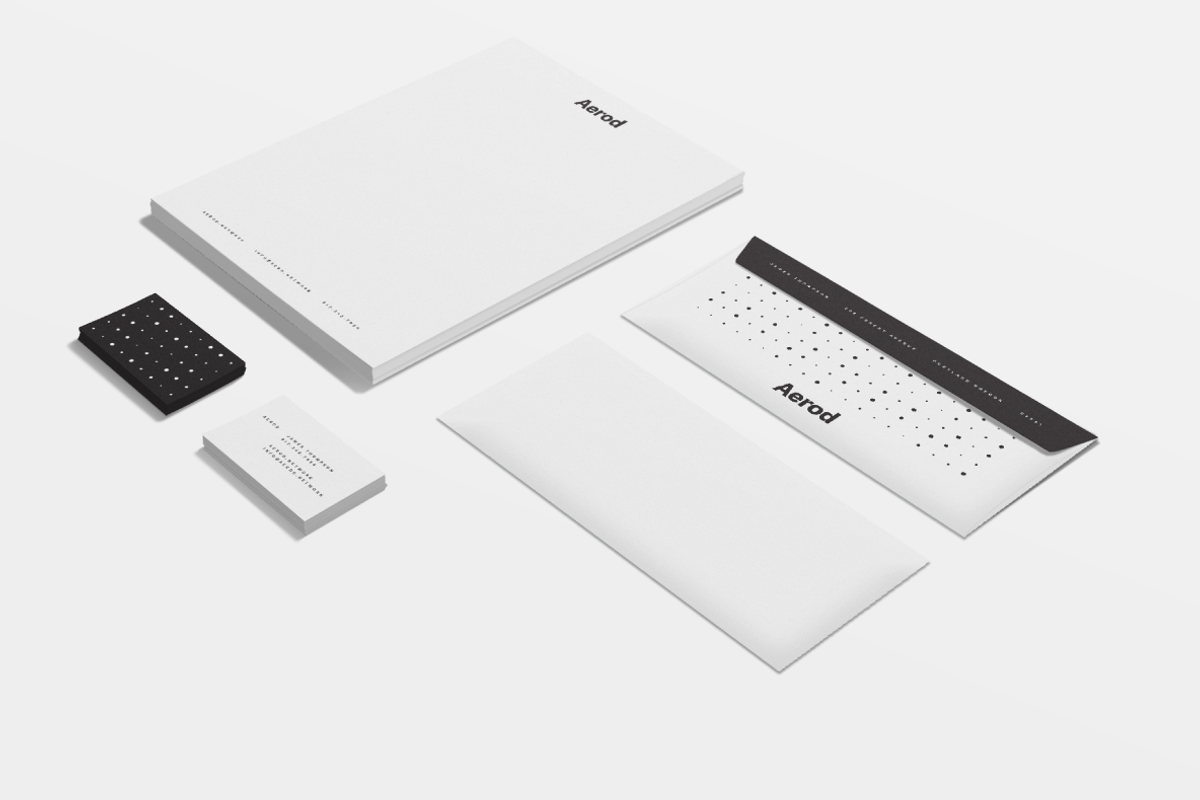 Minimal Black and White Brand Kit, a Stationery Template by Viaduc (Photo 2 of 5)
