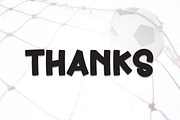 Football | Script Font, a Script Font by Scratchones (Thumbnail 8 of 8)
