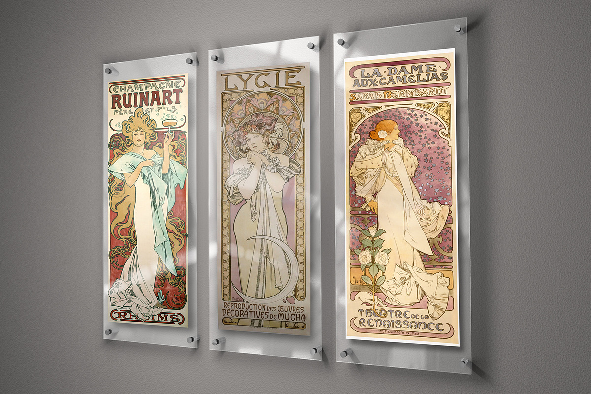Glass frame for art mockup, a Product Mockup by PSD Market (Photo 12 of 12)