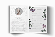 Funeral program, a Brochure Template by inserenity (Thumbnail 4 of 6)