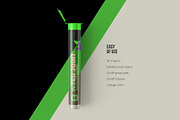 Weed Joint Pre Roll Cannabis Tube, a Cups & Container Mockup by easymock (Thumbnail 3 of 9)