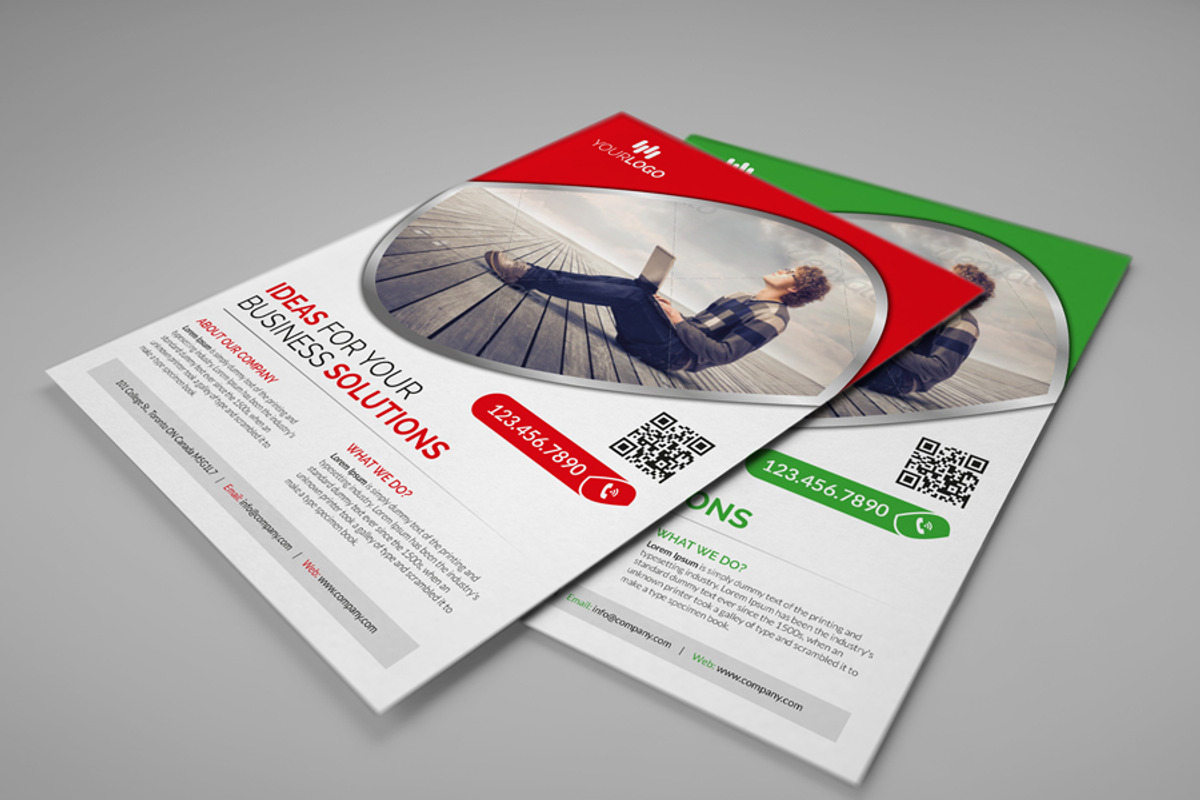 Corporate Flyer, a Flyer Template by RQ Designs (Photo 3 of 5)