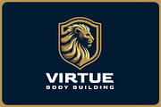 Calm Golden Lion Badge Logo, a Branding & Logo Template by Suhandi (Thumbnail 2 of 4)