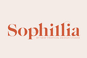 Sophillia - Ligature Serif Font, a Serif Font by Tropical Type (Thumbnail 10 of 10)