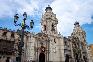 Metropolitan Cathedral of Lima and historic architecture in Peru, an Architecture Photo by GoodGoods